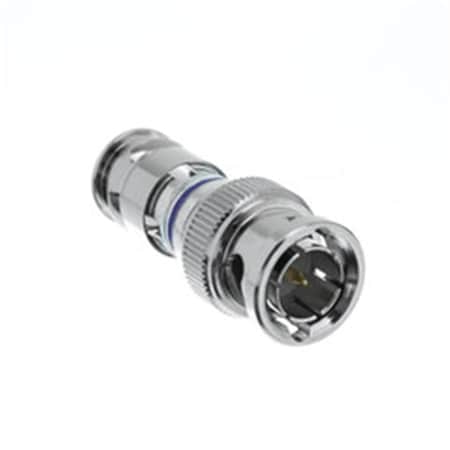 Cable Wholesale RG6 BNC Compression Connector, Purple, 25PK 31X4-31125